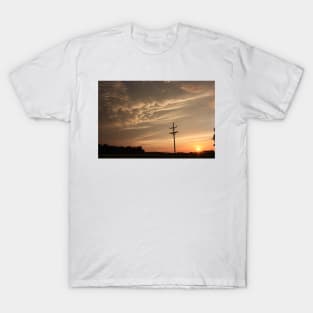 Puffy Cloud's on a Stormy night T-Shirt